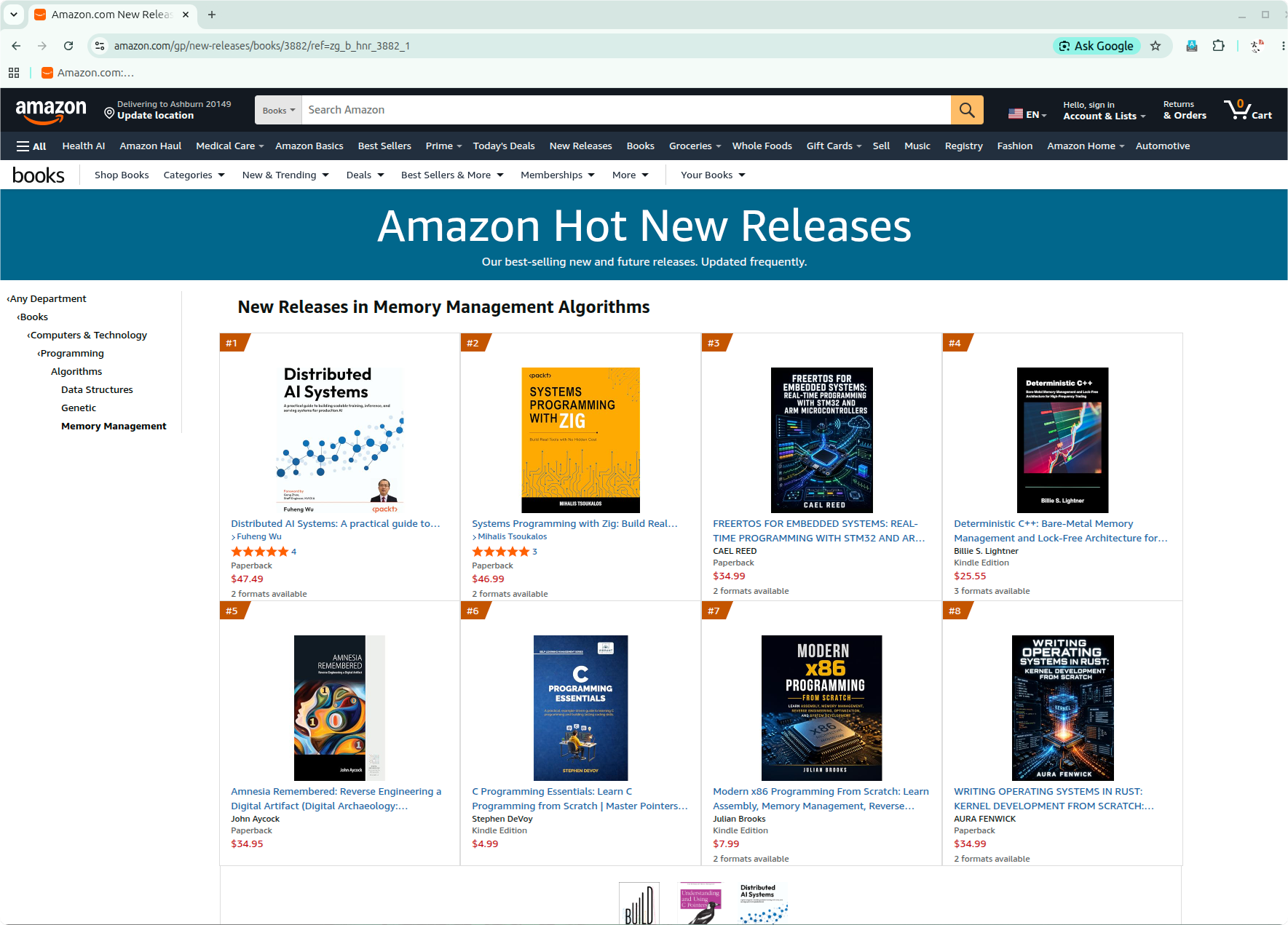 #1 Hot New Release in Computer Memory Management